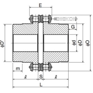 bản vẽ khớp nối xích kc5014