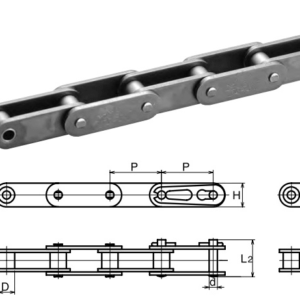 Xích bước đôi con lăn nhỏ C2100H